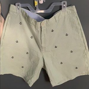 NEVER WORN BrooksBrothers Seersucker Anchor Shorts